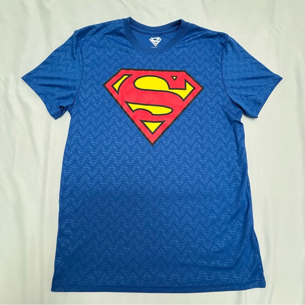 DC Comics Blue Superman Short Sleeve Tee